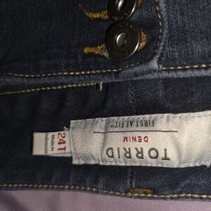 Torrid Women's Blue Denim Jeans